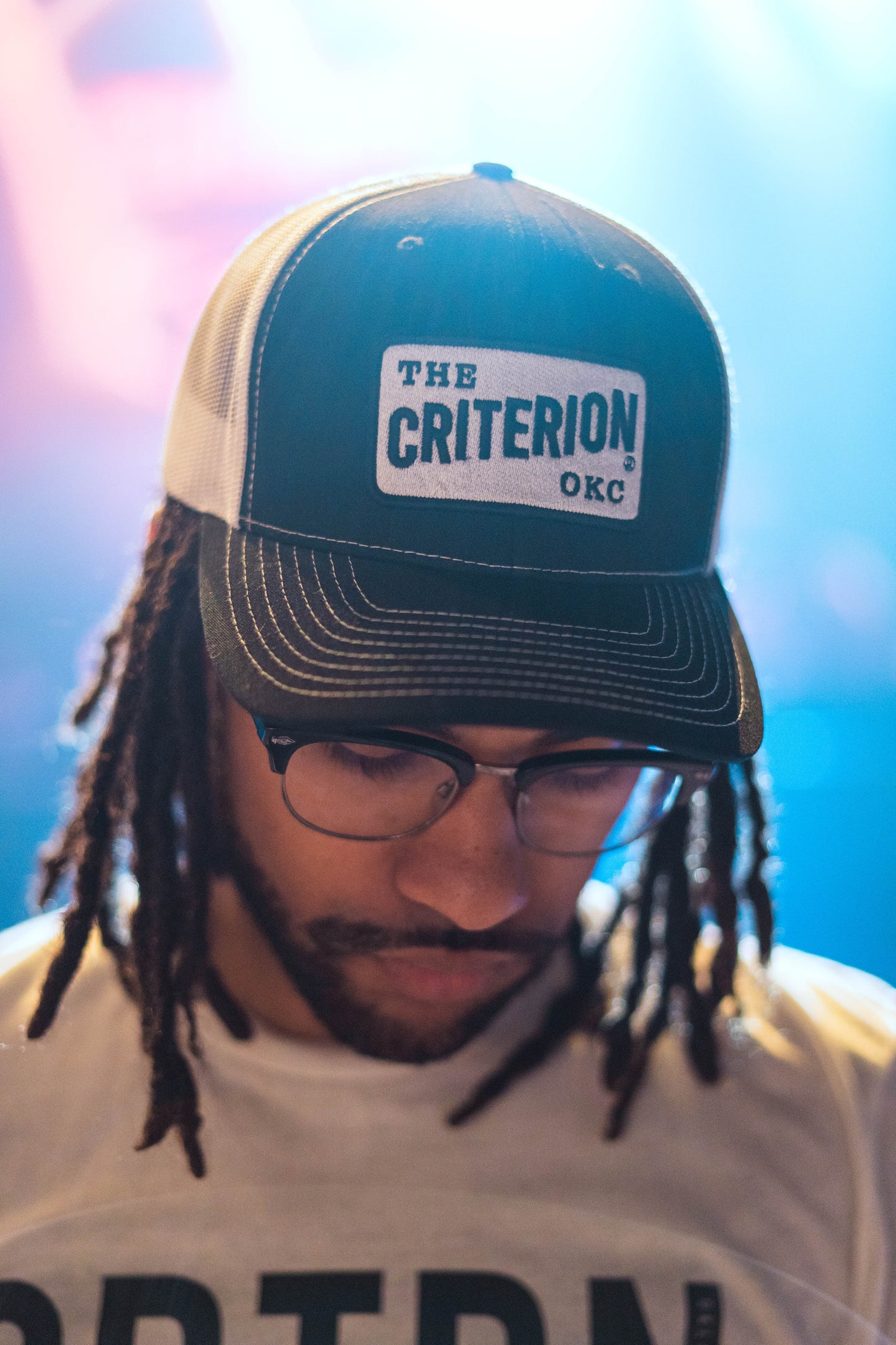Solid Trucker Hat with Mesh Back