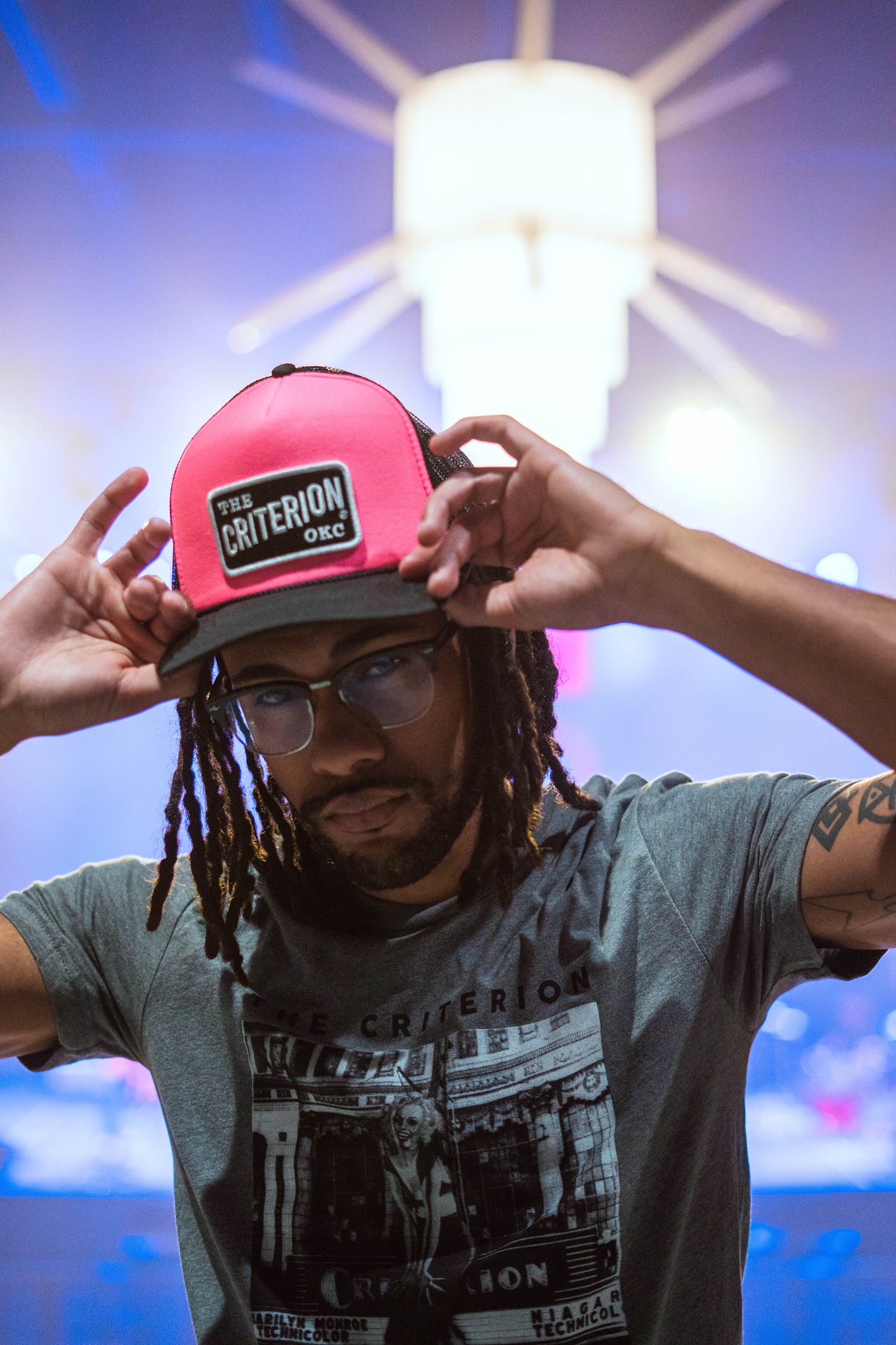 Solid Trucker Hat with Mesh Back