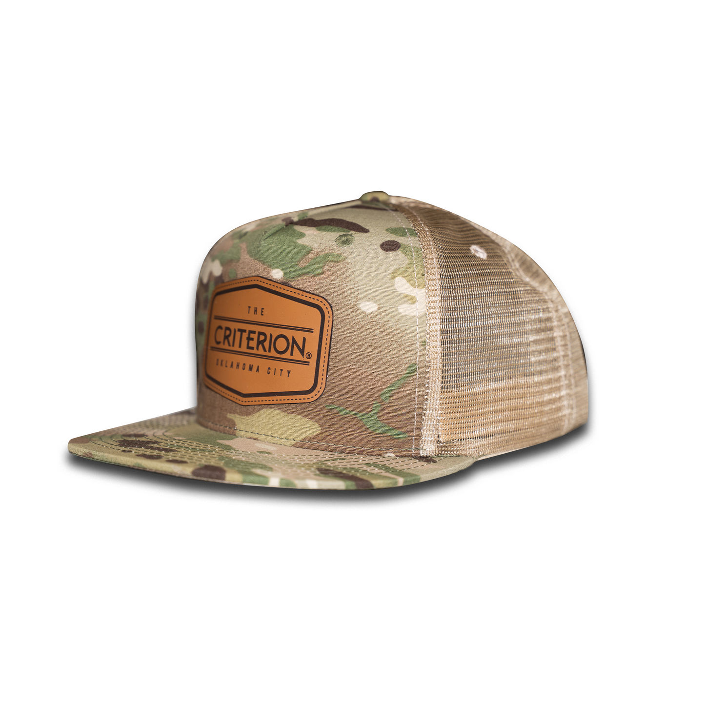 Camo Trucker Hat with Mesh Back