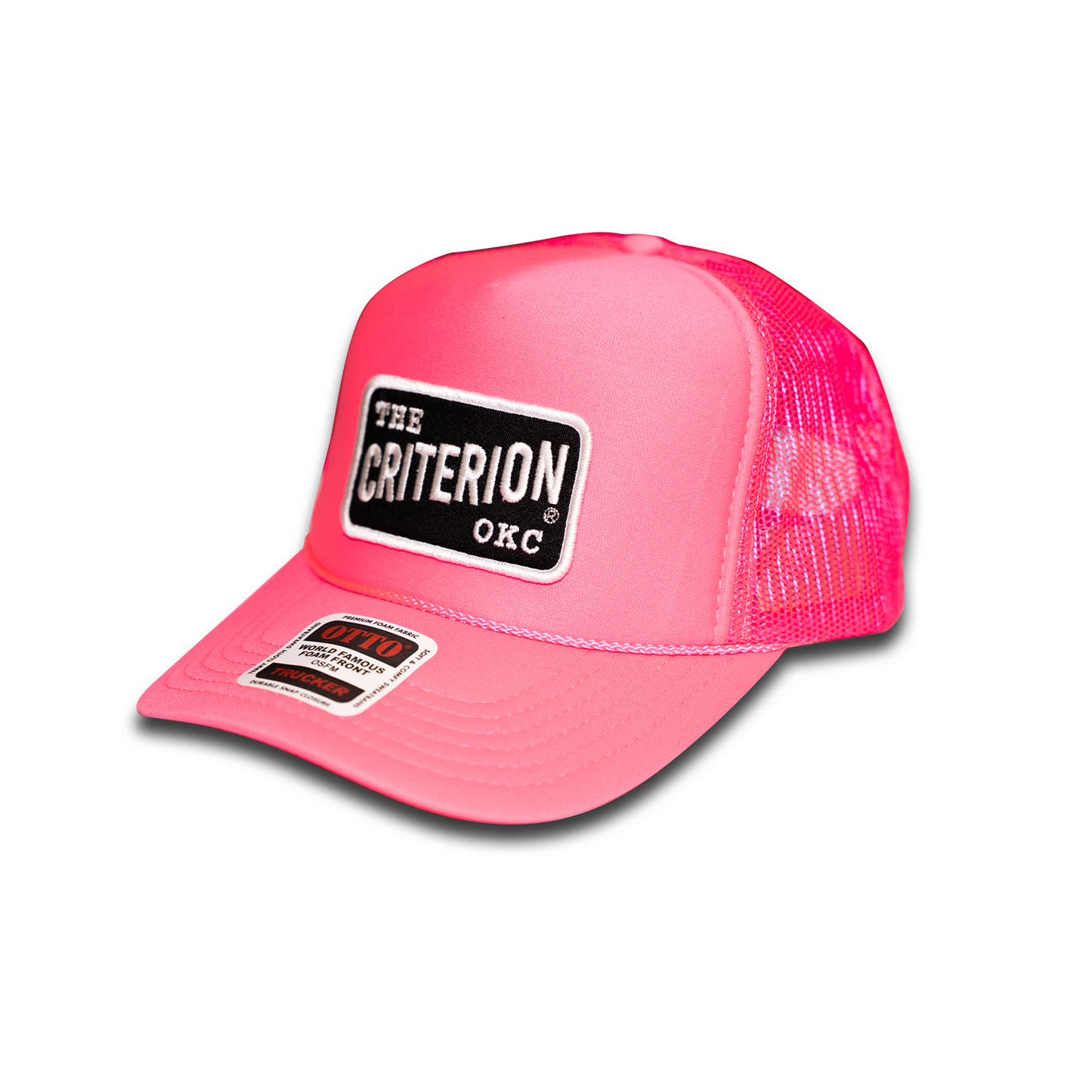 Solid Trucker Hat with Mesh Back