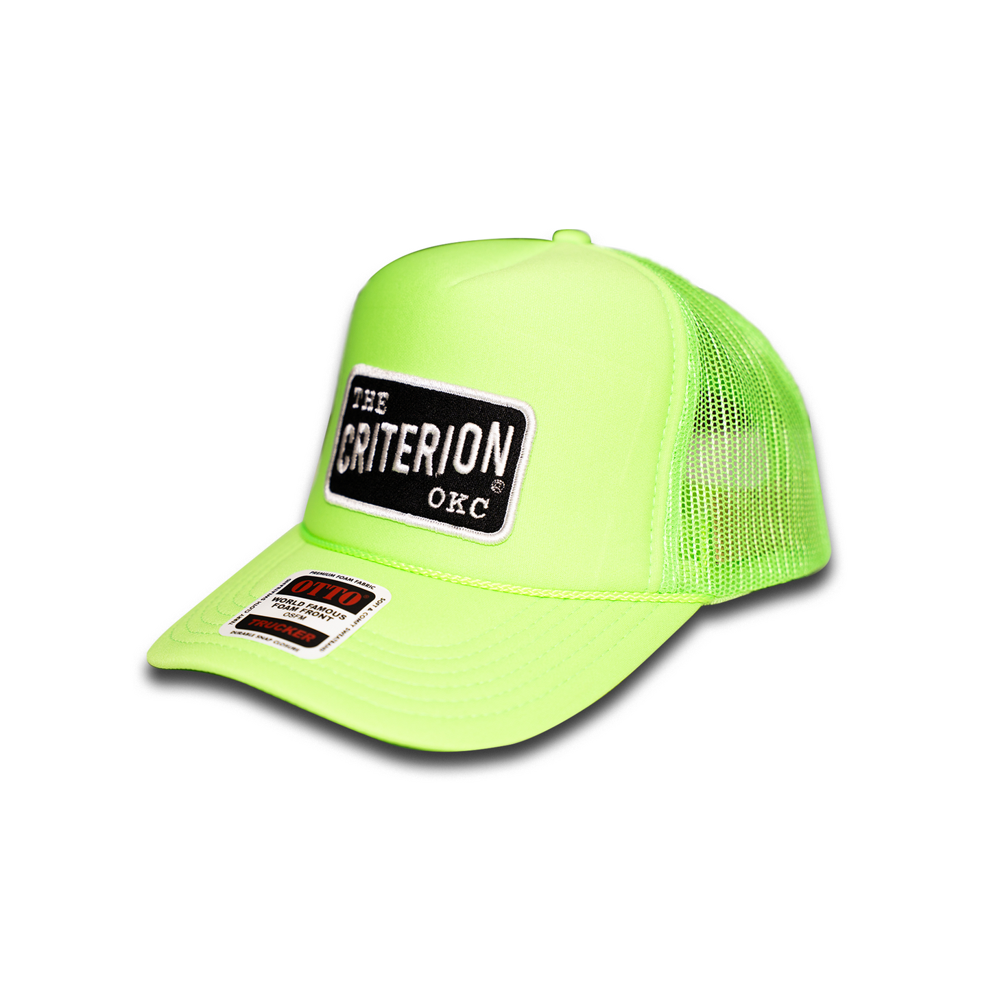 Solid Trucker Hat with Mesh Back