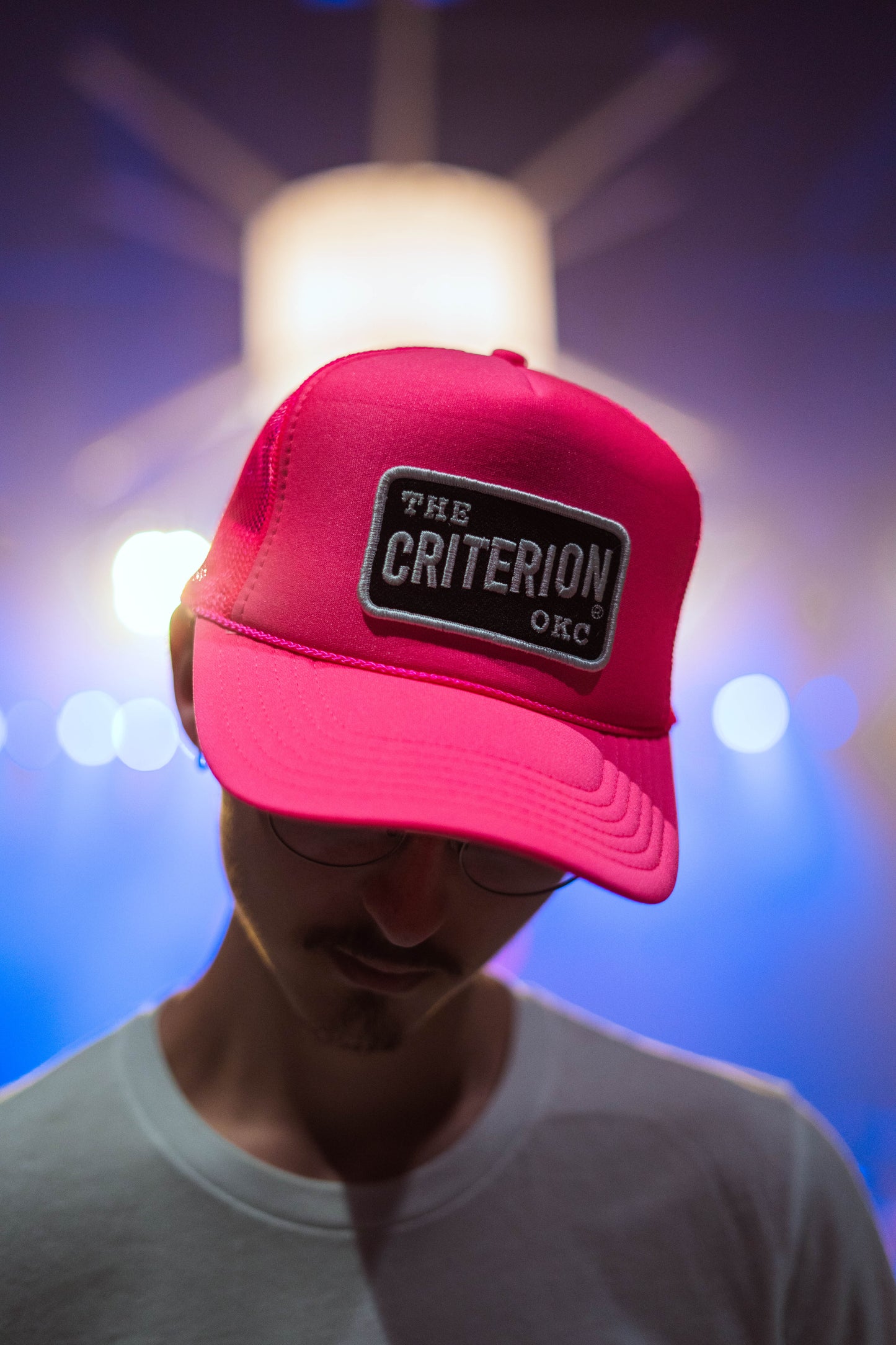 Solid Trucker Hat with Mesh Back